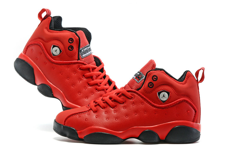 2016 Air Jordan Team 2 GS Red Black Shoes - Click Image to Close